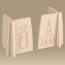 Wood Schwibbogen Base With